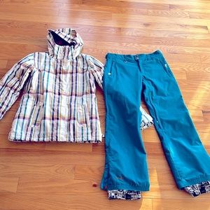 Ski parka and pants